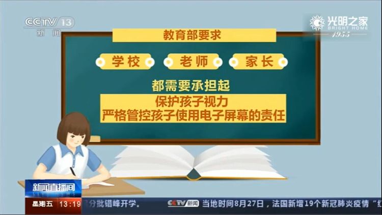 教育部調(diào)查顯示：9地中小學(xué)生上半年近視率增加11.7%，小學(xué)增加*快